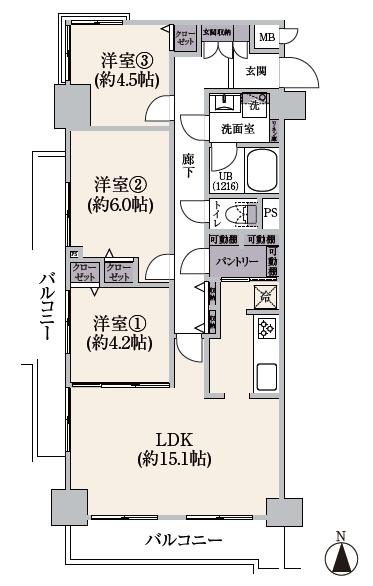 エンゼルハイム鹿浜第6