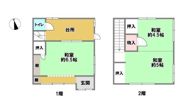 北区堀船３丁目　中古一戸建て