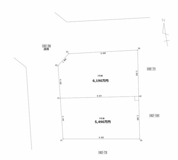 江東区東砂３丁目　売土地　Ｂ区画