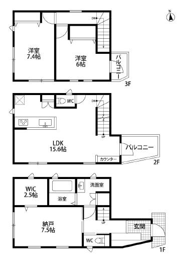 豊島区池袋本町4丁目　　中古一戸建