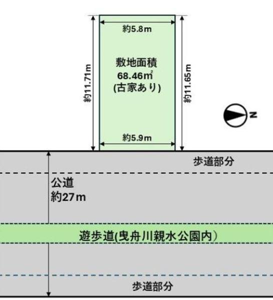 葛飾区お花茶屋２丁目　売土地