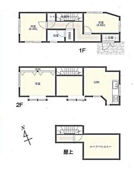 台東区竜泉３丁目　中古一戸建て