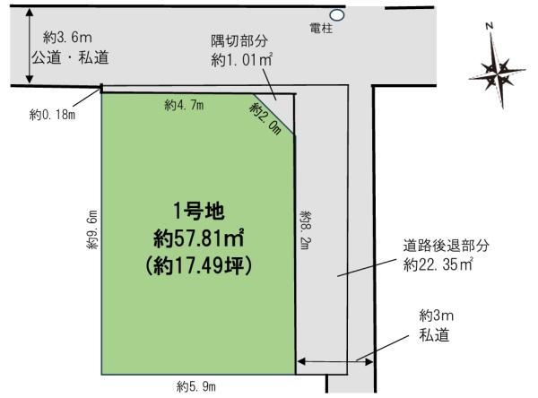 足立区柳原2丁目 売土地