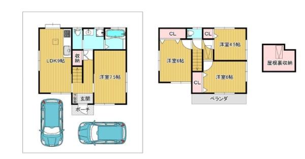 板橋区赤塚４丁目の中古一戸建て