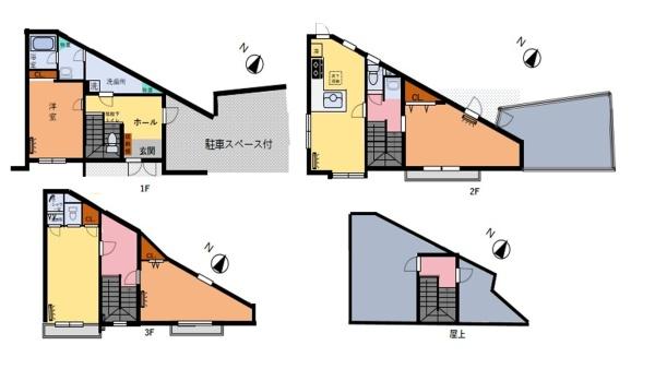 北区西ケ原４丁目の中古一戸建て