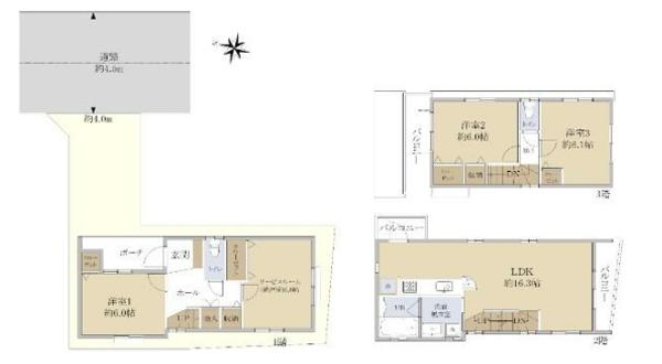 江戸川区東小岩3丁目　中古一戸建