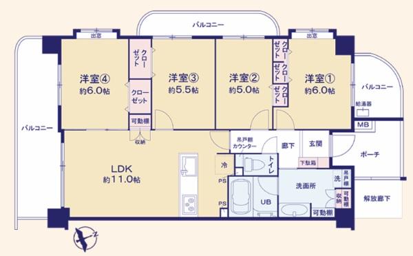 ダイアパレスグランデューロ板橋壱番館