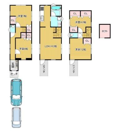 北区王子３丁目　中古一戸建て