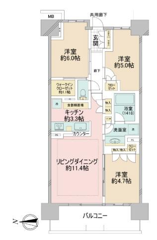 パークホームズ板橋蓮根　二番街
