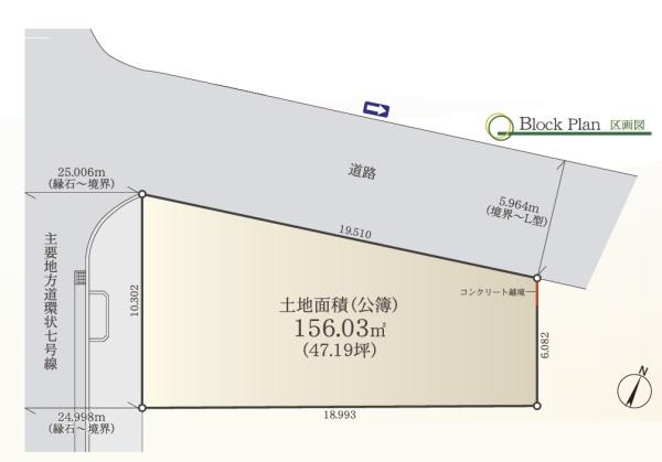 葛飾区亀有５丁目の土地