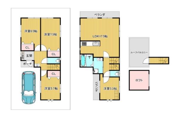 足立区入谷４丁目の中古一戸建て