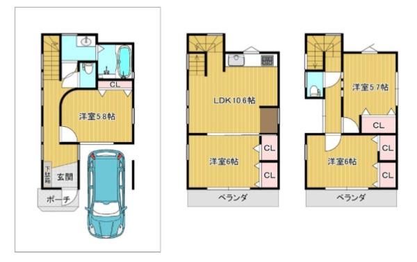板橋区栄町の中古一戸建て