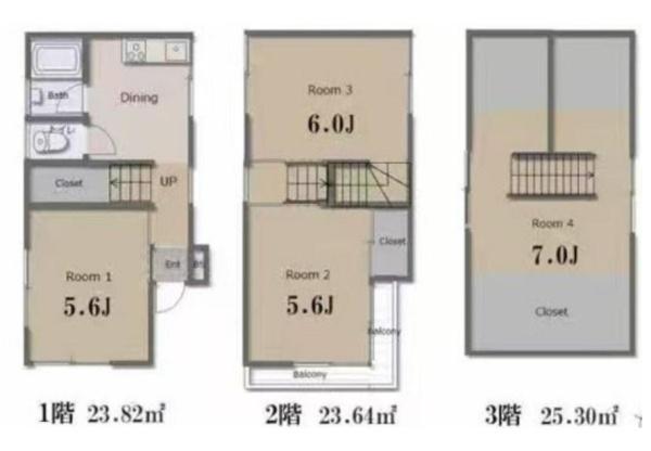板橋区弥生町の中古一戸建て