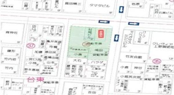 台東区台東３丁目の土地