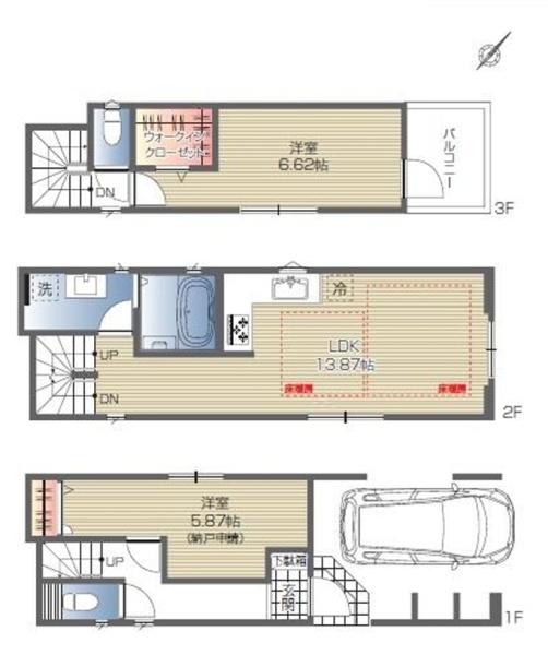 北区豊島３丁目　新築一戸建て