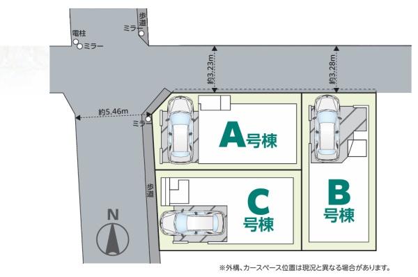 葛飾区新宿５丁目　新築一戸建て　Ｂ号棟
