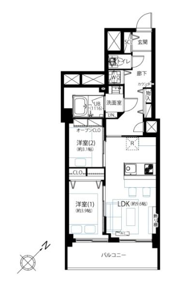 旭ヶ丘マンション