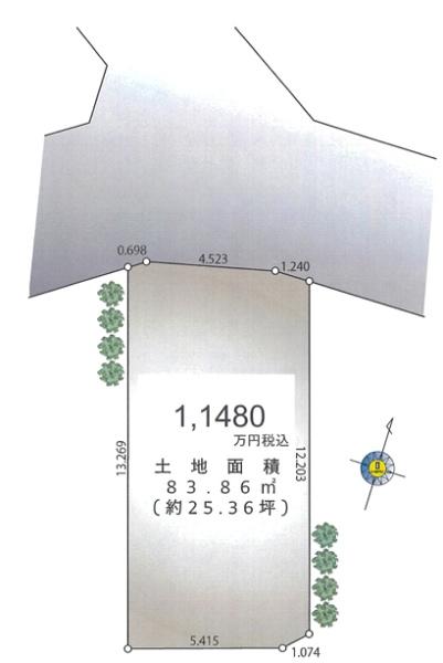新宿区中井2丁目 売土地