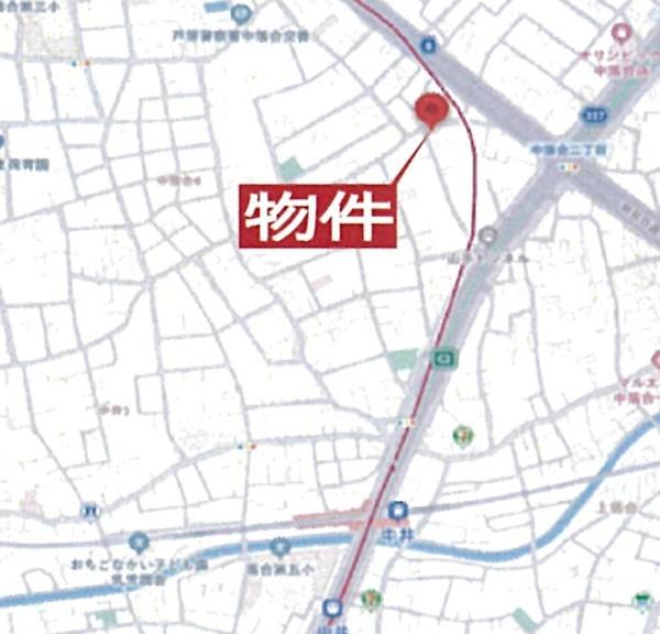 新宿区中井２丁目の土地
