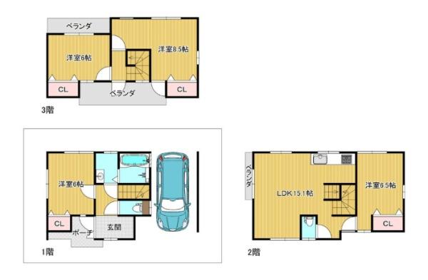 江戸川区南葛西３丁目の中古一戸建て