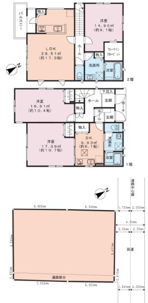 板橋区赤塚２丁目の中古一戸建て