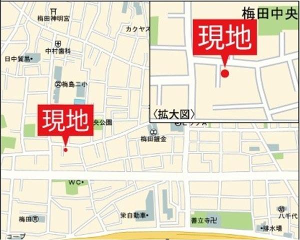 足立区梅田３丁目　新築一戸建て　１号棟