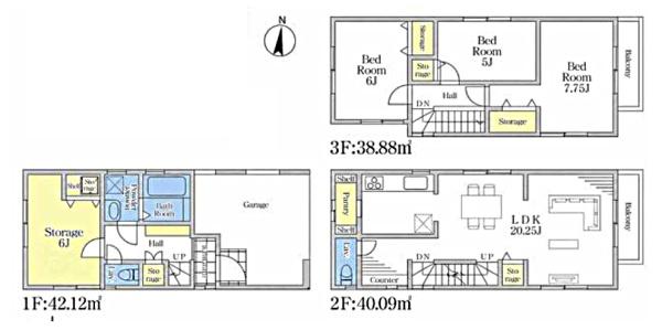 足立区六月２丁目の中古一戸建て