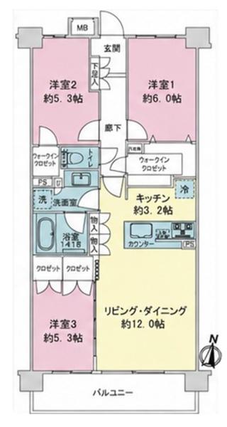 レーベン北小岩ＤＩＳＣＯＶＥＲＹ　Ⅱ