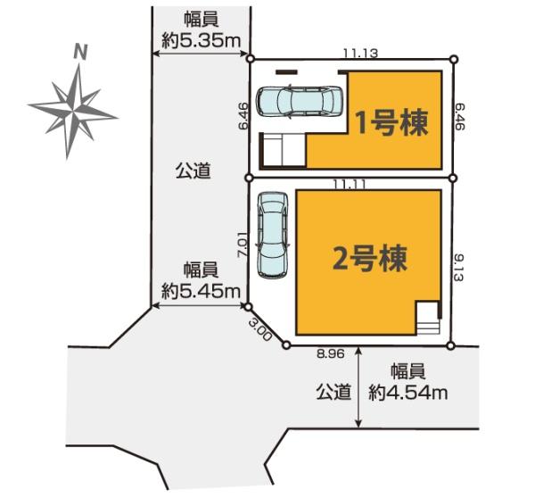江戸川区東小岩５丁目　新築一戸建て　１号棟