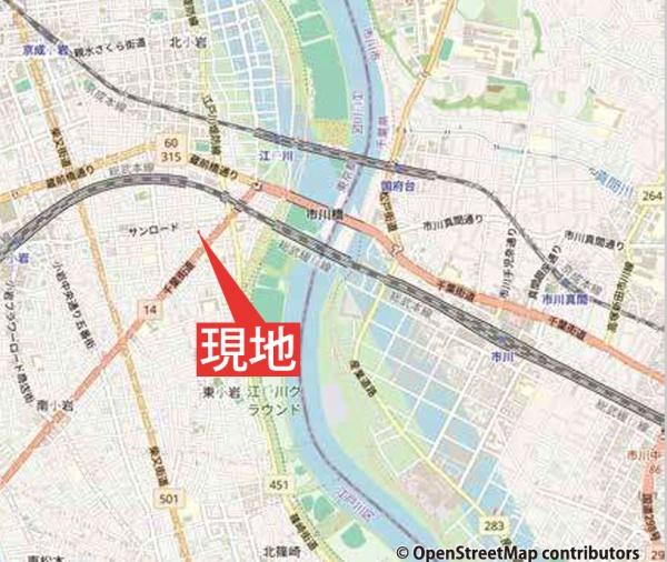 江戸川区東小岩５丁目　新築一戸建て　１号棟