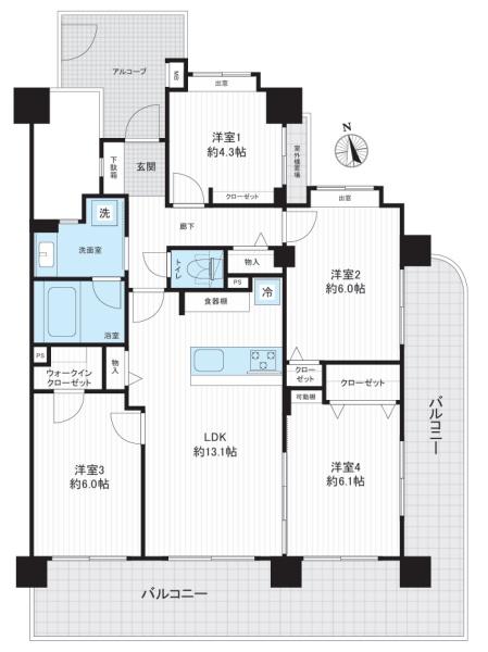 セザール第二蓮根