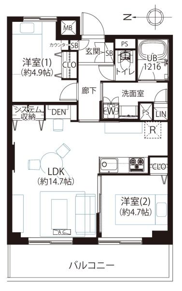 小松川パークマンション２号棟