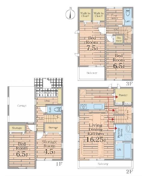 江戸川区篠崎町３丁目　新築一戸建て　１４号棟