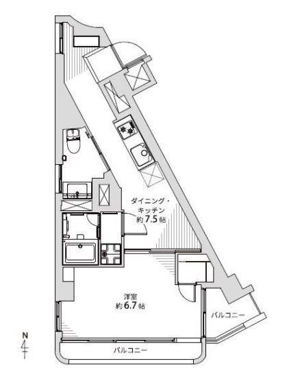 シャンボール旗の台
