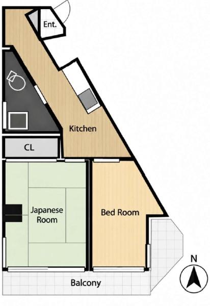 シャンボール旗の台