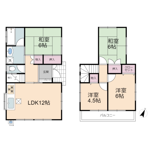八潮市伊勢野　中古一戸建て