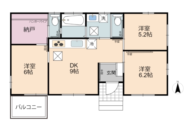 草加市稲荷６丁目の中古一戸建て