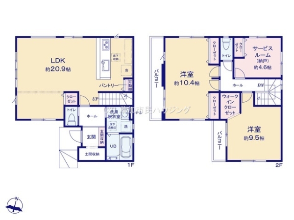 草加市中根3丁目　新築一戸建て　7期