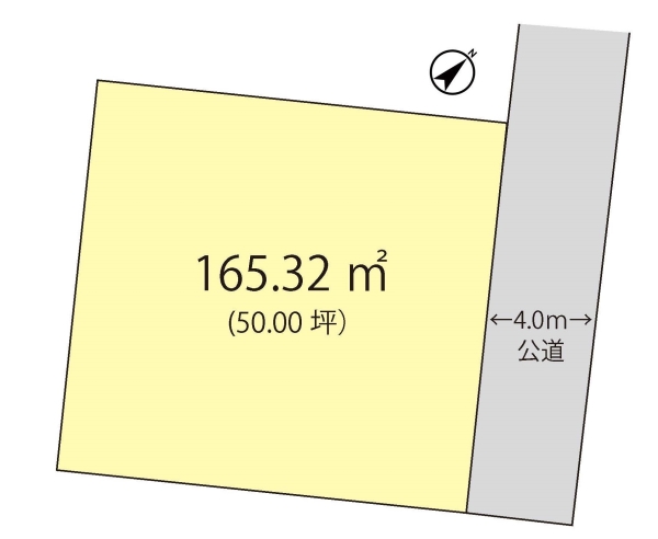 草加市小山1丁目　売地