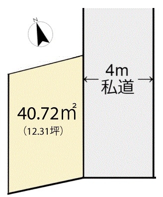 足立区江北4丁目　売地