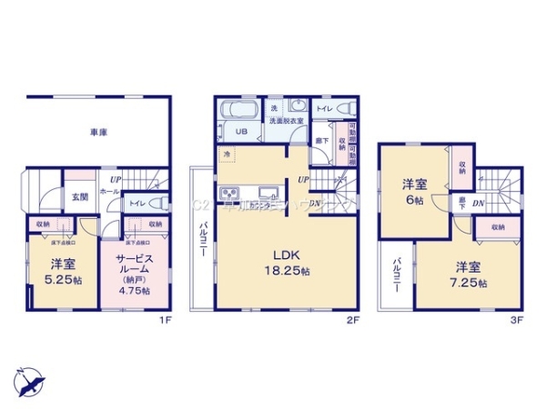 草加市清門3丁目　新築一戸建て　12期