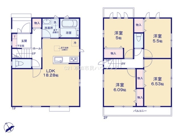 草加市青柳5丁目　新築一戸建て
