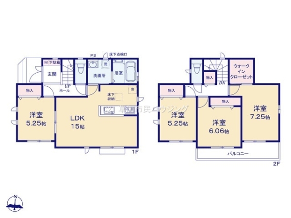 草加市青柳6丁目　新築一戸建て　I