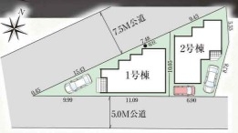 八潮市大曽根　新築一戸建て　7期2号棟