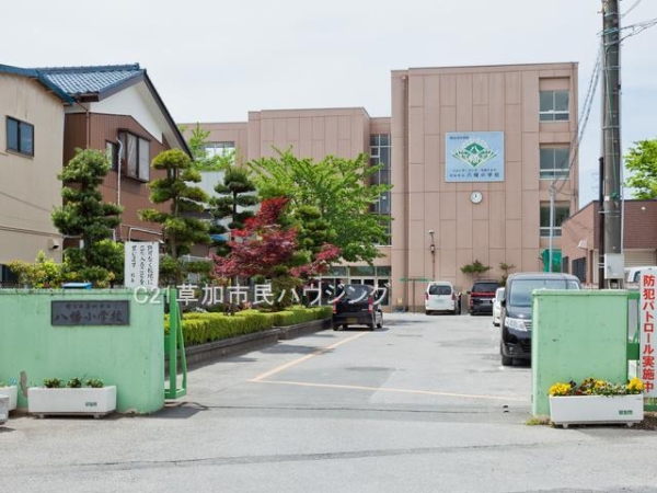 草加市中根2丁目 新築一戸建て A号棟(八幡小学校850m)