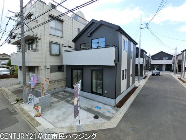 草加市八幡町　新築一戸建て　2期F号棟