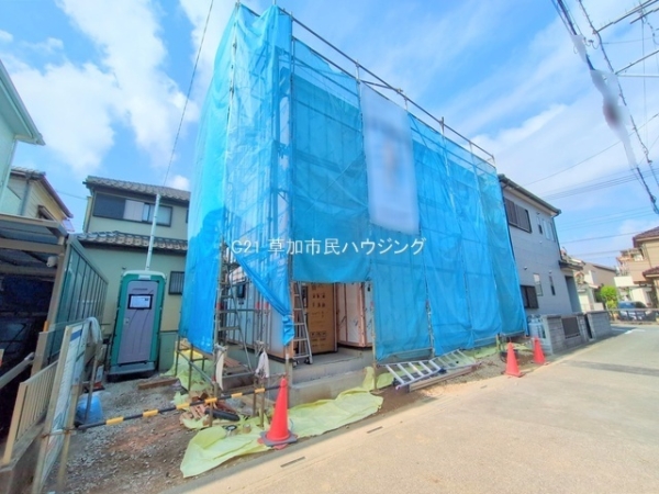 草加市長栄2丁目　新築一戸建て　7期