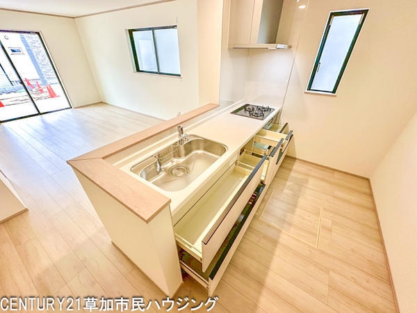 草加市青柳7丁目　新築一戸建て　3期D号棟