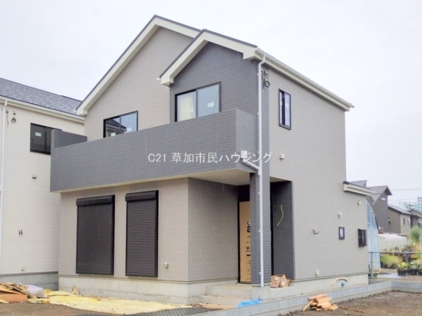 草加市青柳7丁目　新築一戸建て　3期D号棟