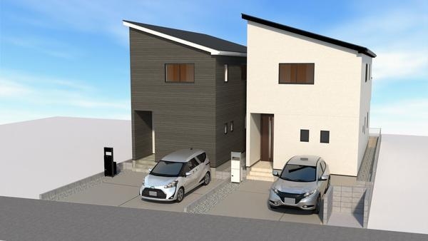 草加市谷塚上町　新築一戸建て　24　1期2号棟